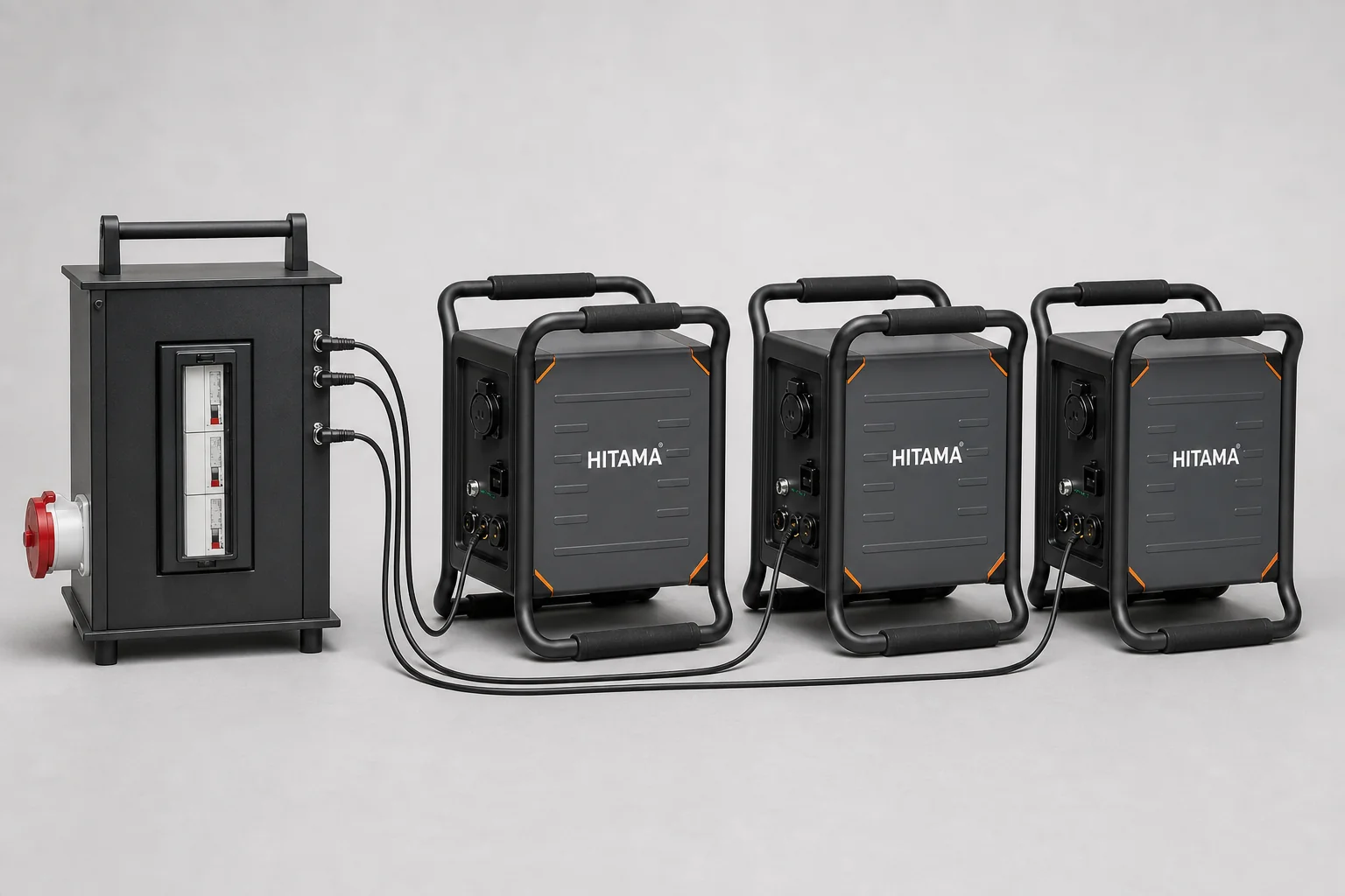 Hitama P25-T Verteilermodul für drei P25 im Drehstrombetrieb